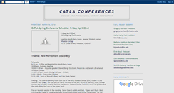 Desktop Screenshot of catla.blogspot.com