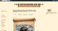 Desktop Screenshot of kingdomofken.blogspot.com