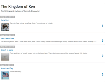 Tablet Screenshot of kingdomofken.blogspot.com