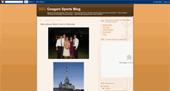 Desktop Screenshot of cougarsportsblog.blogspot.com