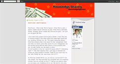 Desktop Screenshot of knowledgesavvy.blogspot.com