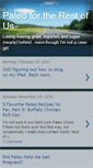 Mobile Screenshot of paleofortherestofus.blogspot.com