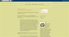 Desktop Screenshot of grandhotelabyss.blogspot.com
