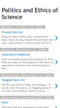 Mobile Screenshot of ethicsofscience.blogspot.com