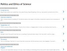 Tablet Screenshot of ethicsofscience.blogspot.com