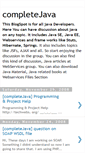 Mobile Screenshot of completejava-group.blogspot.com