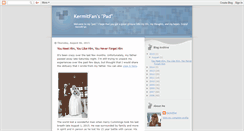 Desktop Screenshot of kermitfan.blogspot.com