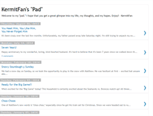 Tablet Screenshot of kermitfan.blogspot.com