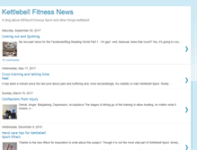 Tablet Screenshot of kettlebellfitnessnews.blogspot.com