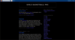 Desktop Screenshot of girlsbasketballphs.blogspot.com