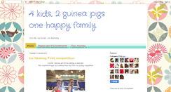 Desktop Screenshot of 4kids2guineapigs.blogspot.com