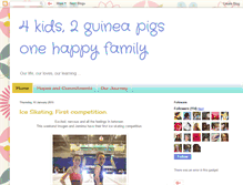 Tablet Screenshot of 4kids2guineapigs.blogspot.com