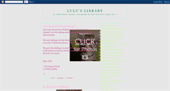 Desktop Screenshot of luluslibrary.blogspot.com