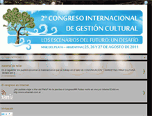 Tablet Screenshot of congresogestioncultural.blogspot.com