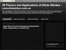 Tablet Screenshot of conocimientosdilutenitrides.blogspot.com