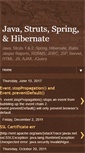 Mobile Screenshot of java-struts.blogspot.com