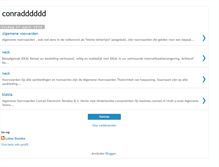Tablet Screenshot of conradddd.blogspot.com