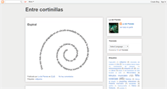 Desktop Screenshot of entrecortinillas.blogspot.com