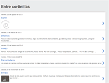 Tablet Screenshot of entrecortinillas.blogspot.com