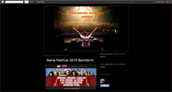 Desktop Screenshot of benidormmarchajoven.blogspot.com