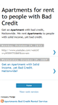Mobile Screenshot of apartments-badcredit.blogspot.com