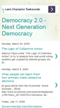 Mobile Screenshot of next-generation-democracy.blogspot.com