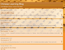Tablet Screenshot of learnchinese-ny.blogspot.com