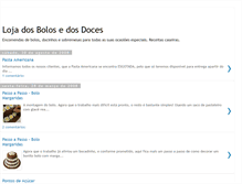 Tablet Screenshot of loja-dos-bolos.blogspot.com