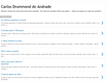 Tablet Screenshot of carlos-drummond-de-andrade.blogspot.com