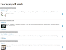 Tablet Screenshot of hearingmyselfspeak.blogspot.com