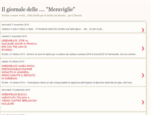 Tablet Screenshot of ilgiornaledellemeraviglie.blogspot.com