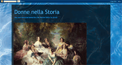 Desktop Screenshot of donnenellastoria-wgabry.blogspot.com