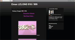 Desktop Screenshot of emas916lelong.blogspot.com