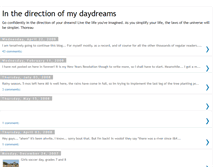 Tablet Screenshot of in-the-direction-of-my-day-dreams.blogspot.com