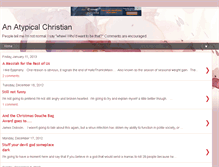 Tablet Screenshot of anatypicalchristian.blogspot.com