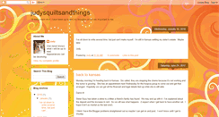 Desktop Screenshot of judysquiltsandthings.blogspot.com