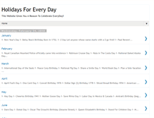 Tablet Screenshot of holidays-foreveryday.blogspot.com