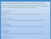 Tablet Screenshot of divinggrancanaria.blogspot.com