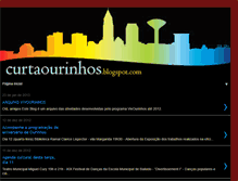 Tablet Screenshot of curtaourinhos.blogspot.com