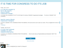 Tablet Screenshot of congress-do-your-job.blogspot.com