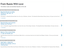 Tablet Screenshot of beautifulwomenofrussia.blogspot.com