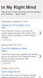 Mobile Screenshot of nmyrightmind.blogspot.com