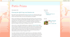Desktop Screenshot of pattisprims.blogspot.com