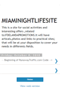 Mobile Screenshot of miaminightlifesite.blogspot.com