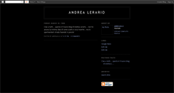 Desktop Screenshot of andreaelle.blogspot.com