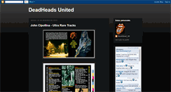 Desktop Screenshot of deadhead69.blogspot.com