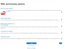 Tablet Screenshot of 50thanniversarypoems.blogspot.com