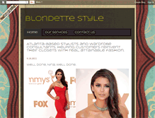 Tablet Screenshot of blondettestyle.blogspot.com