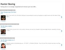 Tablet Screenshot of hunterboxing.blogspot.com