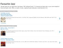 Tablet Screenshot of favourite-jazz.blogspot.com